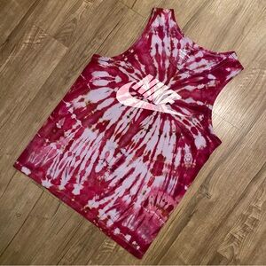 💞NEW💞 CUSTOM NIKE TIE DYE MEN’S TANK TOP